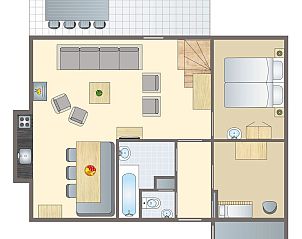 Verblijf 190352 - Bungalow Zuidoost Drenthe - Aelderholt | 6-persoons kinderbungalow | 6CK