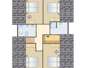 Verblijf 190361 - Bungalow Zuidoost Drenthe - Aelderholt | 10-persoons bungalow | 10EL1
