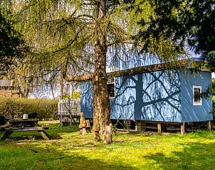 Vakantiehuis in Roswinkel, Zuidoost Drenthe, biedt een rustieke omgeving met een ruime tuin voor ontspanning.