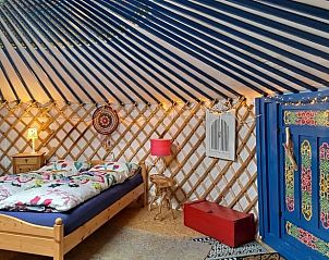 Gezellige slaapkamer in Huisje in Emmen, vakantieverblijf in Emmen, Drenthe.