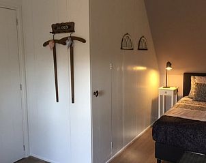 Sfeervolle eenpersoonskamer in Vakantiehuisje in Oosterhesselen, Drenthe.