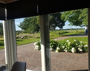 Prachtig uitzicht op groene velden vanuit Vakantiehuisje in Erm, Zuidoost Drenthe.