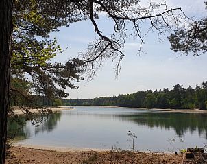 Rustgevend meer in de buurt van Vakantiehuisje in Erm, Drenthe, perfect voor natuurwandelingen.