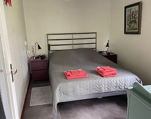 Comfortabele slaapkamer in Huisje in Geesbrug, vakantiehuis in Zuidoost Drenthe.