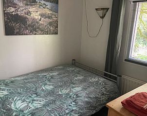 Tweede slaapkamer in Huisje in Geesbrug, vakantiehuis in het groene Drenthe.