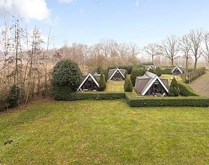 Blick auf die grne Umgebung des Ferienhauses in Stieltjeskanaal, Sdost-Drenthe, perfekt fr einen entspannten Aufenthalt.