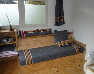 Knusse zithoek in Vakantiehuisje in Tweede Exlormond, Zuidoost Drenthe, Drenthe.