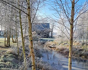 Stijlvolle eetkamer in vakantiehuis DG1648 in Tweede Exlormond, Drenthe.