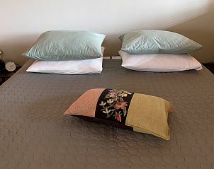 Comfortabele slaapkamer in Vakantiehuis in Klijndijk, Zuidoost Drenthe met tweepersoonsbed.