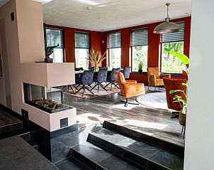 Gezellige binnenruimte van Vakantiehuis in Fluitenberg, Zuidwest Drenthe, met stijlvolle inrichting.