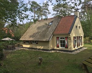 Gezellig terras bij Ons Wildryck huisje Hertenspoor66 Diever, ideaal voor ontspanning in Zuidwest Drenthe.