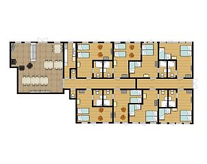 Verblijf 201210 - Vakantiewoning Zuidwest Drenthe - Groepsaccommodatie de Komeet