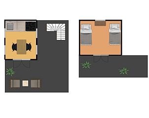 Guest house 201233 - Tent house Zuidwest Drenthe - Safaritent Poolster