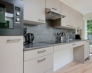 Volledig uitgeruste keuken van Aangepaste bungalow Sirius in Dwingeloo, ideaal vakantiehuis.