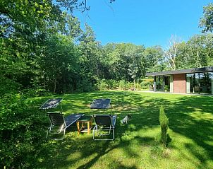 Liegesthle im Garten des Ferienhauses in Wateren, Sdwest-Drenthe.