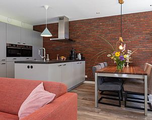 Essecke und Kche im Ferienhaus in Wateren, Sdwest-Drenthe.