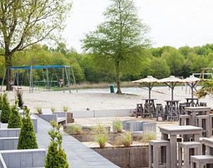 Speelplaats bij Huisje in Elim, vakantiehuis in Elim, Zuidwest Drenthe, voor gezinnen met kinderen.