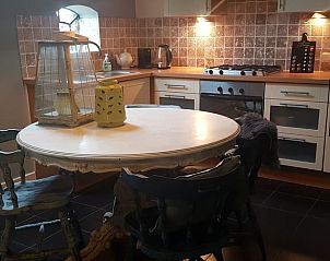 Gezellige keuken met moderne apparatuur in Vakantiehuisje in Dieverbrug, Drenthe.