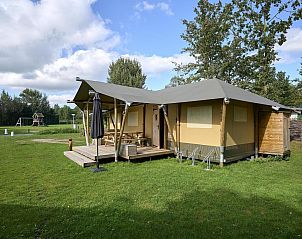 Gezellige buitenruimte van Medley Lodge in Biddinghuizen, ideaal voor een vakantie in Oostelijk Flevoland, Flevoland.