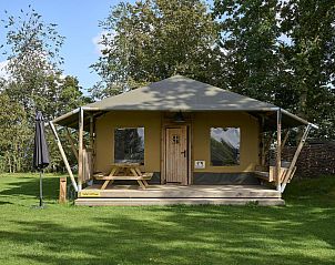 Safari Cottage in Biddinghuizen, een charmante glamping lodge voor 4-6 personen in het groene Flevoland.