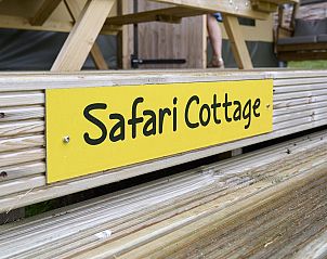 Detail van de Safari Cottage in Biddinghuizen, vakantieverblijf voor 4-6 personen in Oostelijk Flevoland.