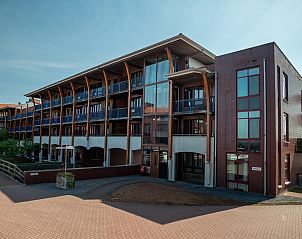 Buitenzijde van Waterparc Veluwemeer 6-persoons appartement in Biddinghuizen met uitzicht op natuur in Oostelijk Flevoland, Flevoland.