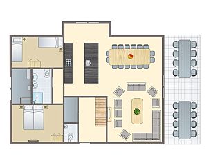 Unterkunft 210157 - Bungalow Oostelijk Flevoland - Waterparc Veluwemeer | 16-persoons villa | 16N
