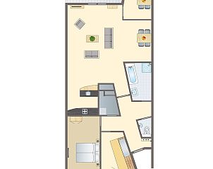 Unterkunft 210193 - Bungalow Oostelijk Flevoland - Waterparc Veluwemeer | 2-persoons appartement | 2LA