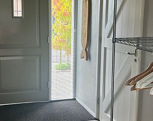 Modern entrance to Holiday home in Kraggenburg with stylish decor in Flevoland.