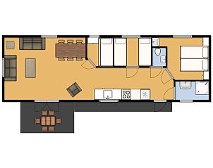 Verblijf 2202112 - Stacaravan Zuidelijk Flevoland - Chalet Zuiderzee