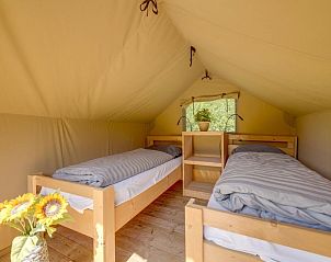 Verblijf 2202171 - Vakantiewoning Zuidelijk Flevoland - Vakantiehuis De Glamping - Combo Lodge | 5 p lodge + 2 p ten