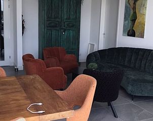 Cozy sitting area in cottage in Zeewolde, Southern Flevoland.