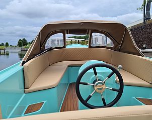 Inside the boat at Holiday Home in Zeewolde, perfect for a trip.