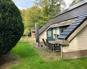 Bloeiende heide in de natuur rondom vakantiehuis FR433 in Appelscha, Friesland.