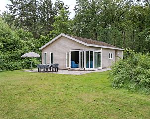 Chalet de Vink in Appelscha, Friesland, biedt een rustiek vakantiehuis met terras, omringd door de serene Friese bossen.