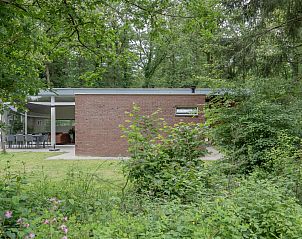 Bungalow de Heivlinder gelegen in de groene bossen van Appelscha, Friesland, biedt een serene vakantiesfeer.