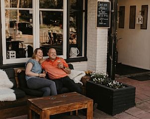 Gastfreundlicher Empfang im Huisje in Appelscha, Ferienhaus in den friesischen Wldern, Friesland.