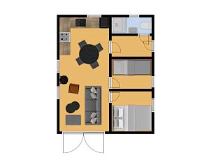 Guest house 230393 - Holiday property Friese bossen - Bungalow het Goudhaantje