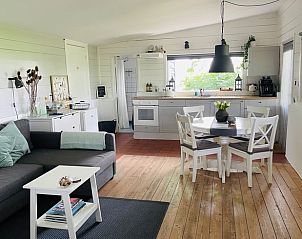 Gezellige woonkamer van Huisje in Oldeberkoop, vakantiehuis in de Friese bossen, Friesland.