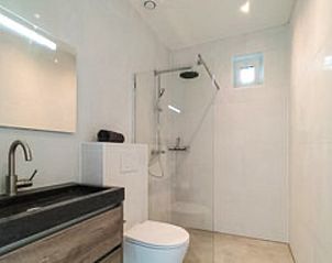 Saunaausrstung im Ferienhaus in Oosterwolde, perfekt fr ein Wellness-Erlebnis in den friesischen Wldern, Friesland.