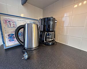 Keukenapparatuur in Aquamarijn vakantiehuis in Stavoren, Friesland