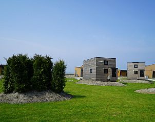 Groene omgeving rond Chalet in Hindeloopen, vakantiehuis in de Friese elfsteden, Friesland.