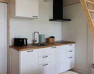 Praktische keuken in Vakantiehuis in Dokkum, ideaal voor koken.