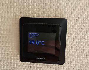 Slimme thermostaat in Huisje in Westergeest, voor optimaal comfort.