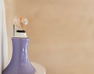 Stijlvolle verlichting in Huisje in Westergeest, vakantiehuis op het Friese platteland.