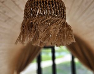 Stijlvolle lamp in Vakantiehuis in Westergeest op het Friese platteland.