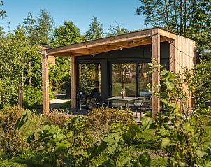 Gezellig vakantiehuisje in Scherpenzeel met tuin, gelegen op het Friese platteland, Friesland.