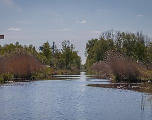 Prachtig waterlandschap rondom Vakantiehuis in Scherpenzeel, Friesland.