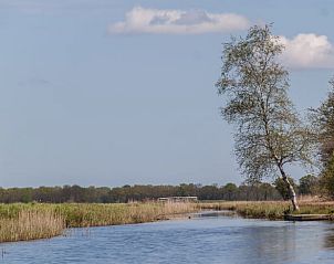Uitzicht op de Friese natuur nabij Vakantiehuis in Scherpenzeel.