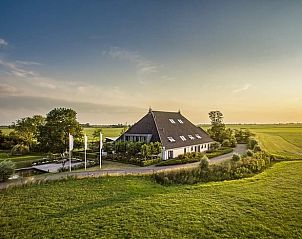 Idyllisch gelegen Vakantiehuisje in Westhem met weidse uitzichten, Friesland.